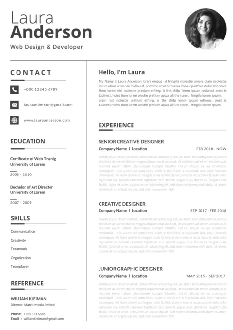 Modelo de CV AiKCV