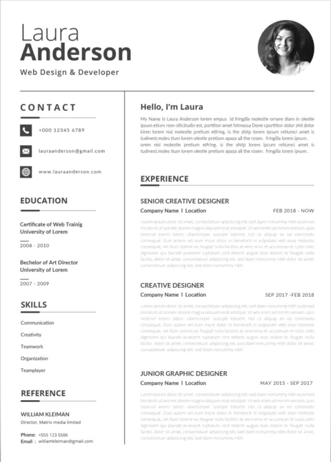 Modelo de CV AiKCV